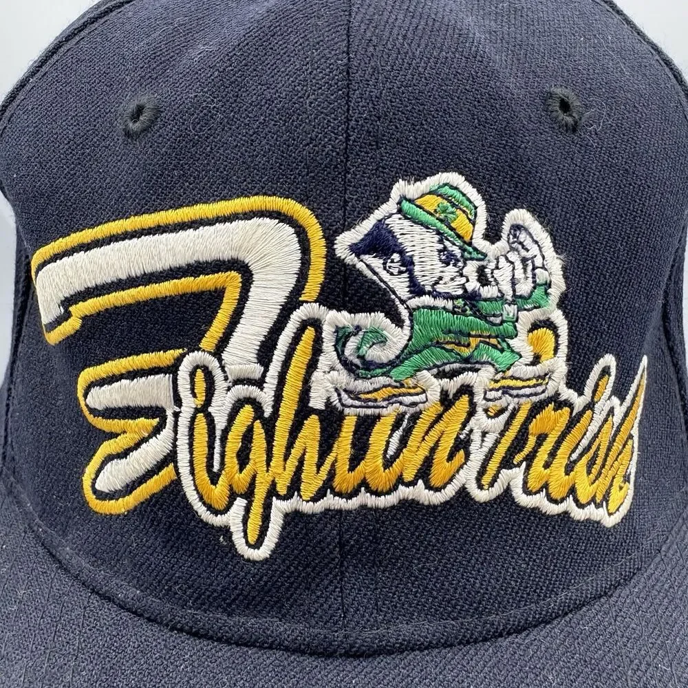Notre Dame Fighting Irish Starter Starfit Fitted Hat Cap 6 5/8-‎ 7 1/8 Vintage